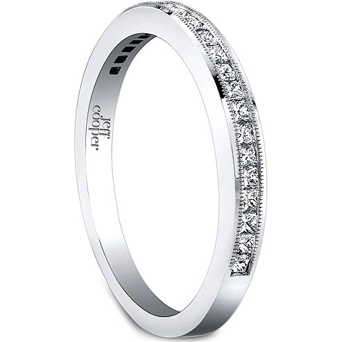 Jeff Cooper Princess Diamond Wedding Band