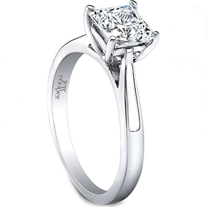 Jeff Cooper Solitaire Diamond Engagement Ring