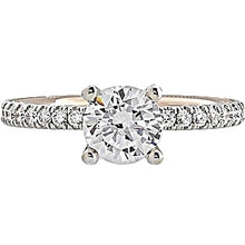 Verragio Two-Tone Pave Diamond Engagement Ring