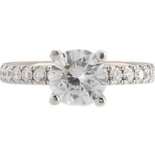 Verragio Two-Tone Pave Diamond Engagement Ring