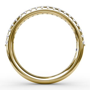 Fana Diamond Wedding Band