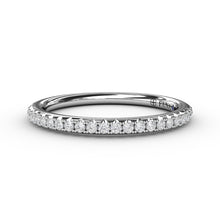Fana Split Prong Diamond Anniversary Band