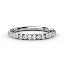 Fana Delicate Pave Diamond Anniversary Band
