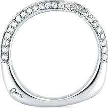 A.Jaffe Contoured Diamond Wedding Band