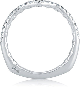A.Jaffe Contoured Diamond Wedding Band