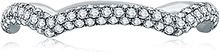 A.Jaffe Contoured Micro-Pave Diamond Wedding Band