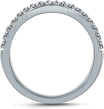 A.Jaffe Contoured Pave Diamond Wedding Band