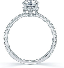 A.Jaffe Pave Diamond Engagement Ring