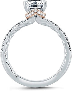 A.Jaffe Pave Diamond Engagement Ring