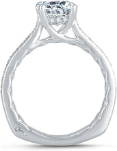 A.Jaffe Pave Diamond Engagement Ring