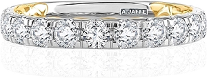 A.Jaffe Pave Diamond Wedding Band