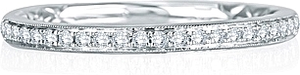 A.Jaffe Pave Diamond Wedding Band