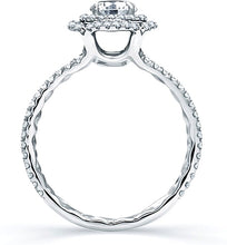 A.Jaffe Split Shank Diamond Engagement Ring