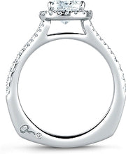 A.Jaffe Split Shank Diamond Engagement Ring