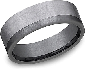 Benchmark Tantalum Men's 7mm Wedding Band