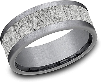 Benchmark Tantalum Men's Wedding Band