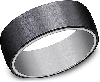 Benchmark Tantalum Men's Wedding Band
