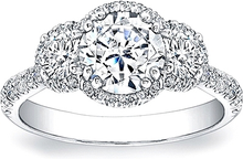 Coast Diamond 3-stone Diamond Engagement Ring