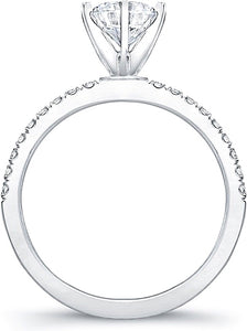 Coast Diamond 6 Prong Diamond Engagement Ring