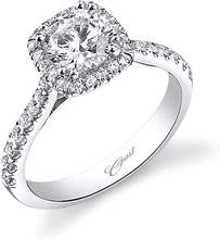 Coast Diamond Pave Diamond Engagement Ring