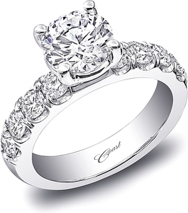 Coast Prong Set Diamond Engagement Ring