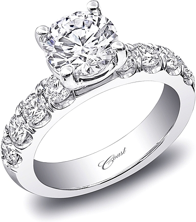 Coast Prong Set Diamond Engagement Ring