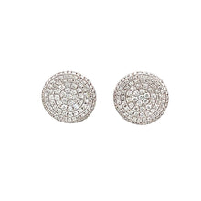 These white gold studs features diamonds totaling 1.08ct arranged o...