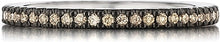 Henri Daussi Brown Diamond Pave Band