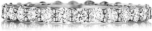 Henri Daussi Common Prong Diamond Band