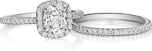 Henri Daussi Pave Diamond Engagement Ring