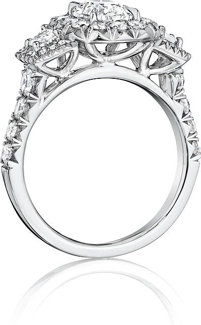 Henri daussi three stone ring online