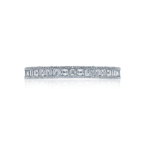 Tacori Channel-Set Asscher Cut Diamond Band