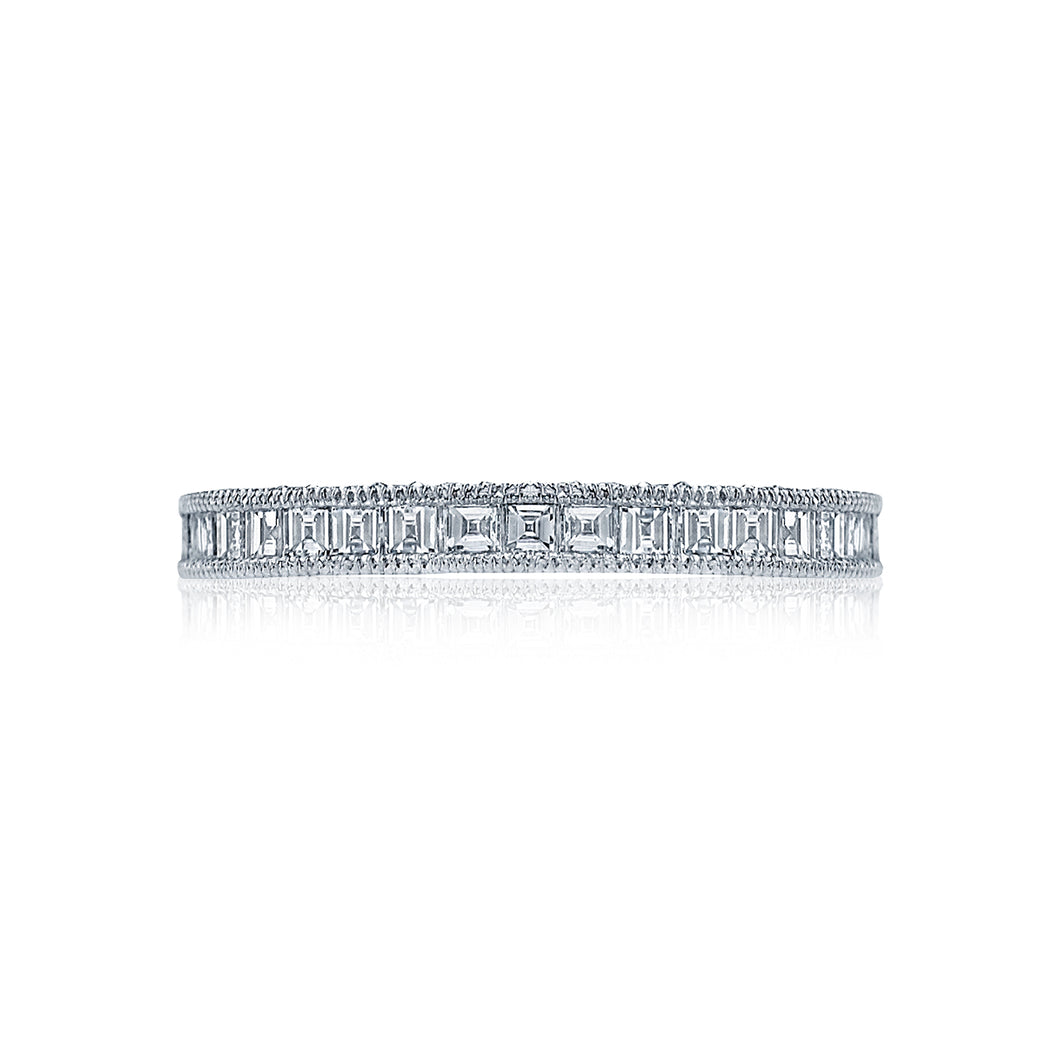 Tacori Channel-Set Asscher Cut Diamond Band