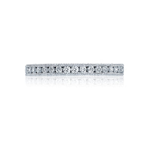 Tacori Channel-Set & Pave Diamond Band