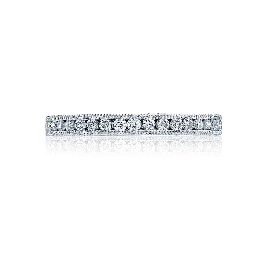 Tacori Channel-Set & Pave Diamond Band