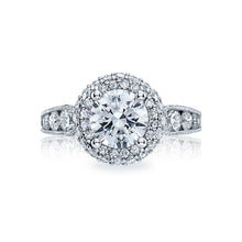 Tacori Double Halo Diamond Engagement Ring