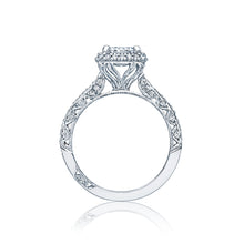 Tacori Double Halo Princess Cut Diamond Engagement Ring
