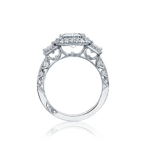 Tacori Three Stone Diamond Engagement Ring