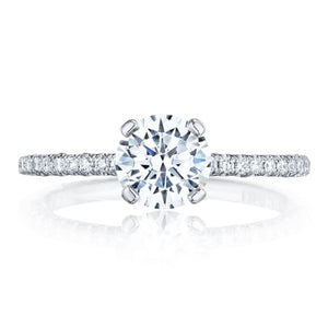 Tacori Pave Diamond Engagement Ring