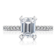 Tacori Pave Diamond Engagement Ring