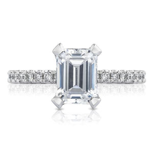 Tacori Pave Diamond Engagement Ring