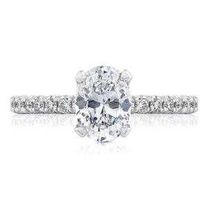 Tacori Pave Diamond Engagement Ring