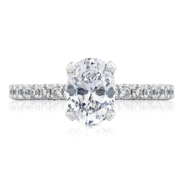 Tacori Pave Diamond Engagement Ring