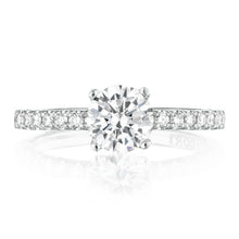 Tacori Gold Pave Diamond Engagement Ring