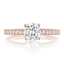 Tacori Gold Pave Diamond Engagement Ring