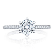 Tacori Pave Diamond Engagement Ring