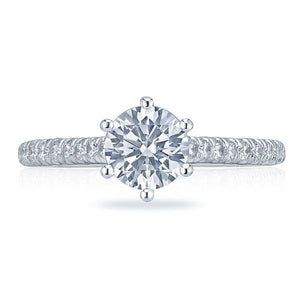 Tacori Pave Diamond Engagement Ring