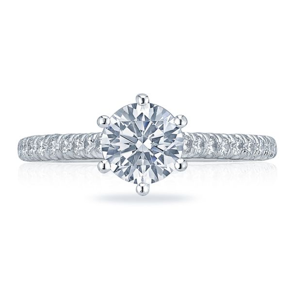 Tacori Pave Diamond Engagement Ring