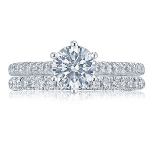 Tacori Pave Diamond Engagement Ring
