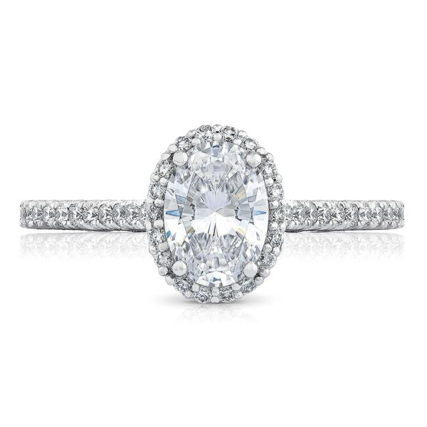 Tacori Pave Diamond Engagement Ring